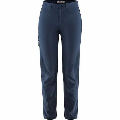 Fjällräven Women High Coast Outdoor Pants Navy PH270565 Philippines